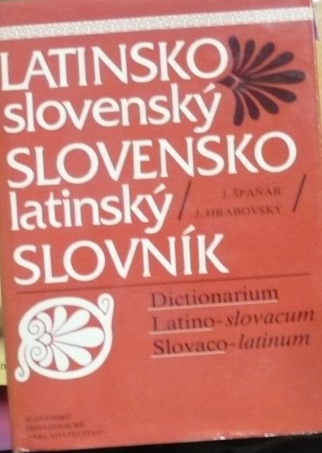 Latinsko-slovenský a slovensko-latinský slovník