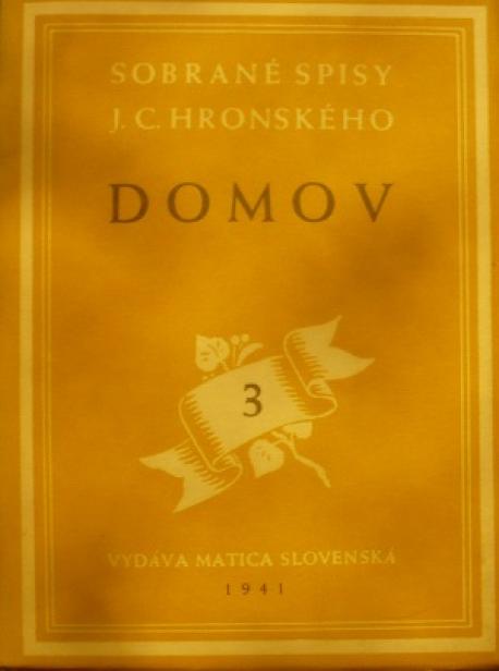 Domov /1941/ (Sobrané spisy JC-H)