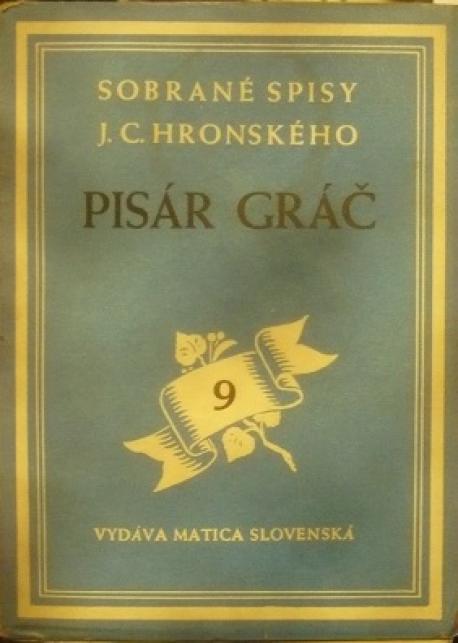 Pisár Gráč /1944/ (Sobrané spisy JC-H)