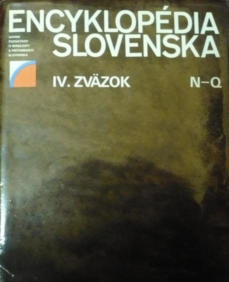 Encyklopédia Slovenska IV.zväzok, N-Q