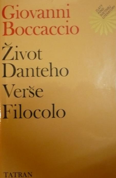 ZFSL Život Danteho, Verše, Filocolo