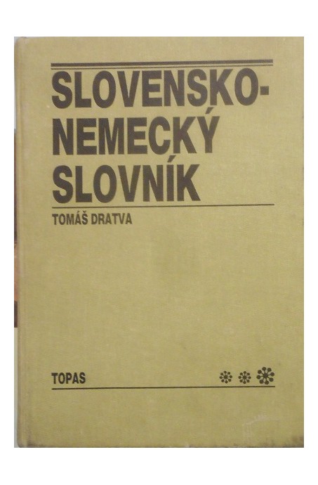 SLOVENSKO-NEMECKÝ SLOVNÍK /1991/