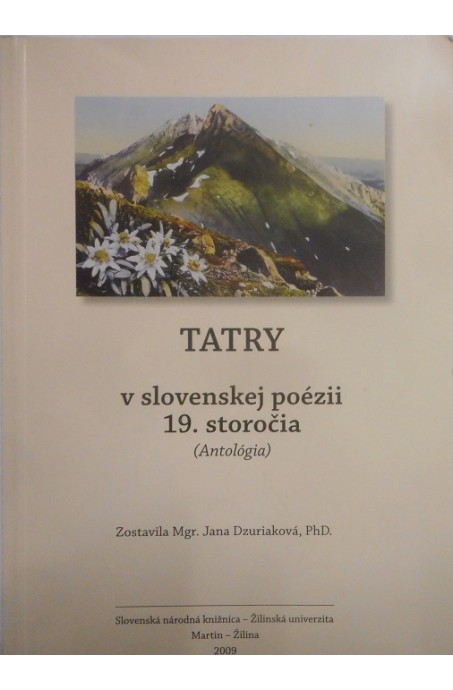 TATRY v slovenskej poézii 19.storočia /antológia/