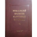 Heraldický register Slovenskej republiky VI