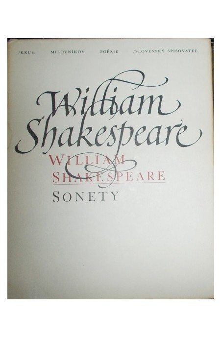 KMP William Shakespeare SONETY