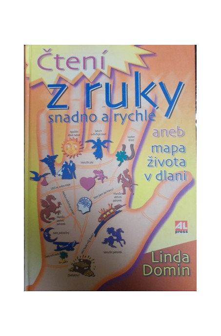 Čtení z ruky snadno a rychle aneb mapa života v dlani