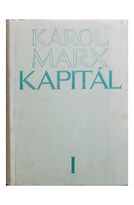 Kapitál I. Kritika politickej ekonómie