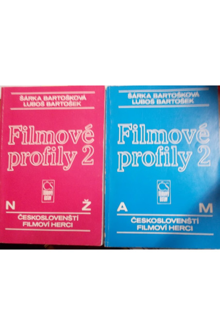 Filmové profily 2 dve knihy A-M  a  N-Ž