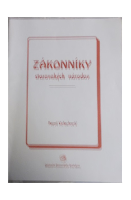 Zákonníky starovekých národov