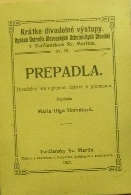 Prepadla /1927/