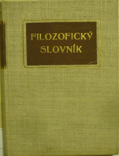 Filozofický slovník /1956/