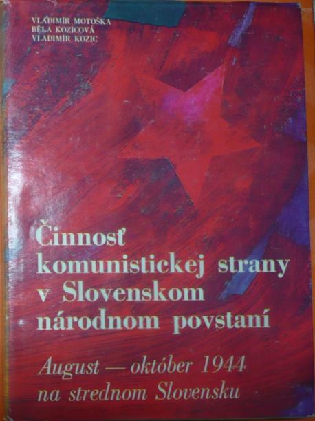 Činnosť komunistickej strany v Slovenskom národnom povstaní