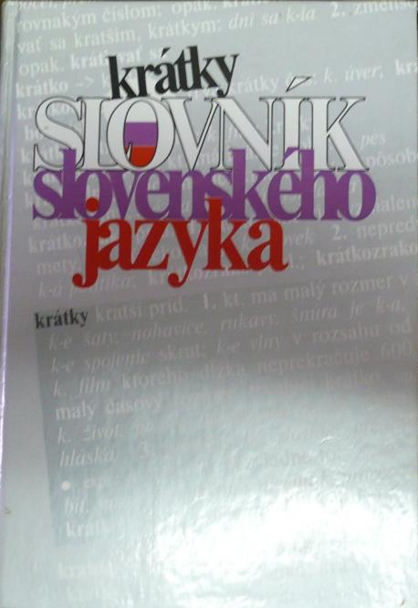 Krátky slovník slovenského jazyka /1997/