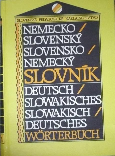 Nemecko/slovenský - Slovensko/nemecký slovník