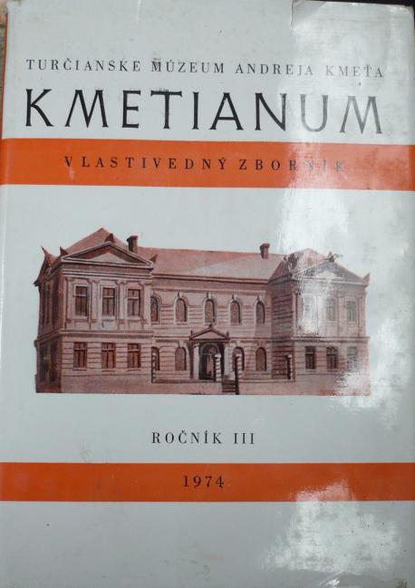 Kmetianum III. /1974/