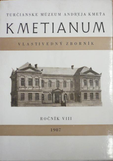 Kmetianum VIII. /1987/